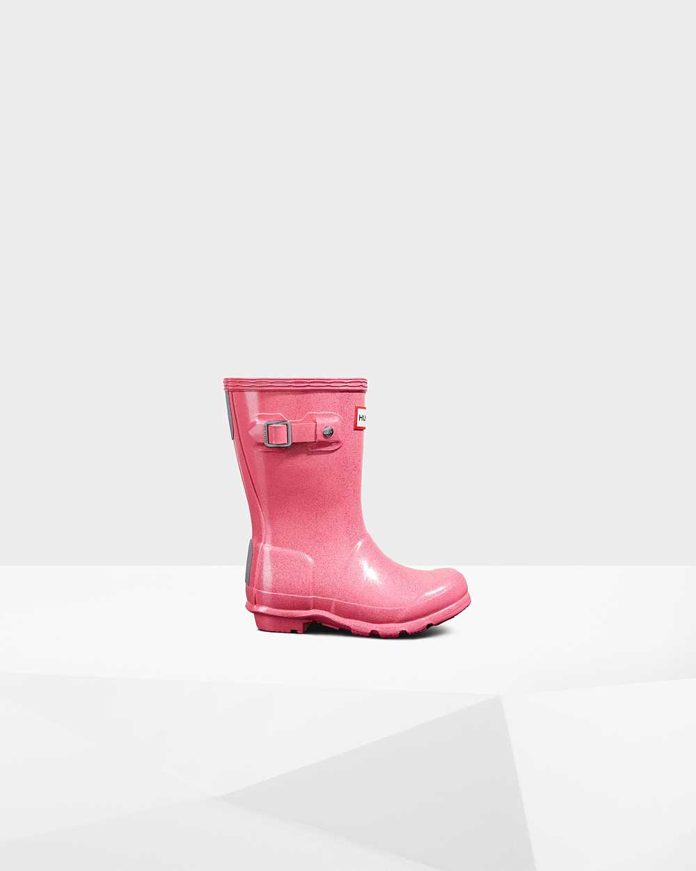 Botas De Agua Niños - Hunter Original Little Starcloud Rosas - EQWFCG-483 - Rosas